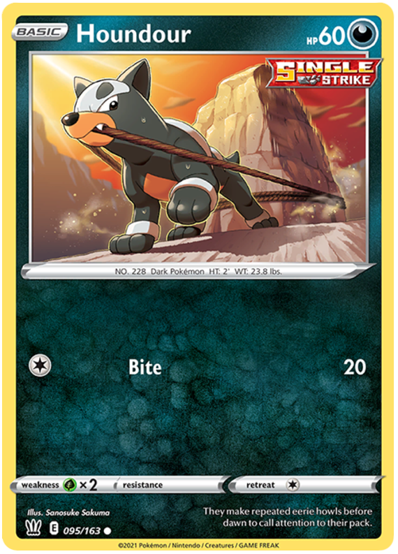 Houndour (095/163) [Sword & Shield: Battle Styles] | I Want That Stuff Brandon