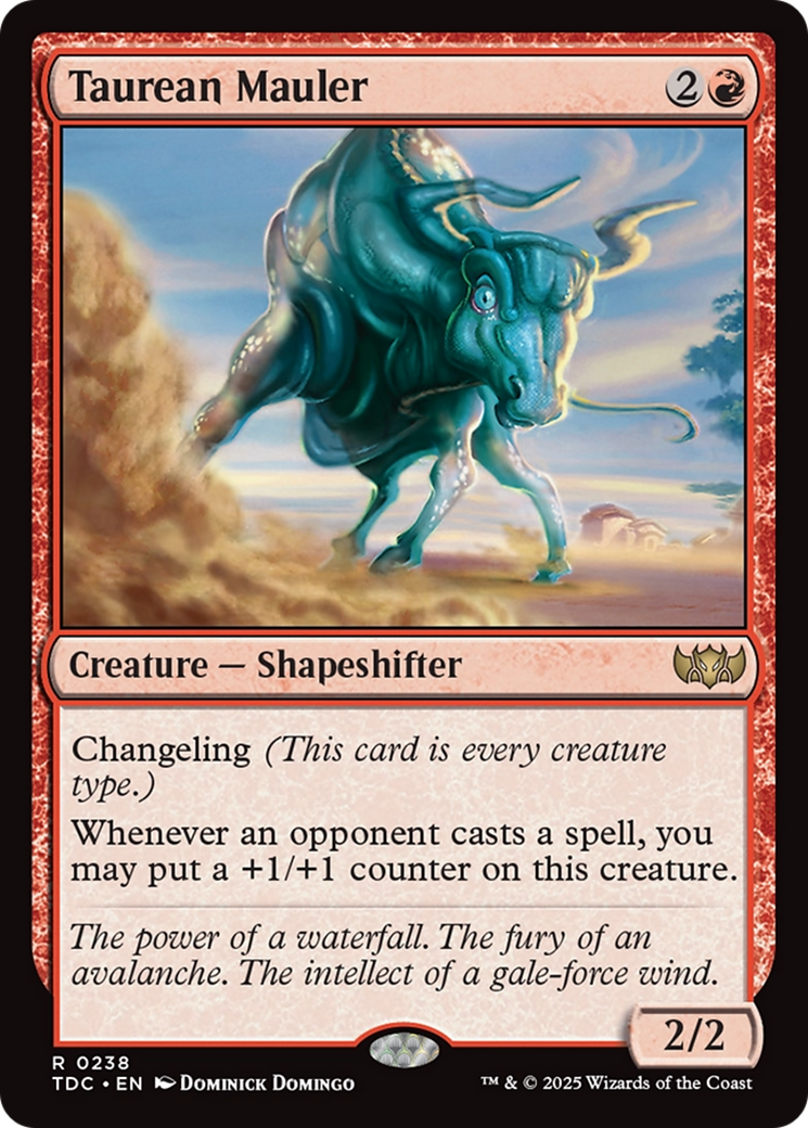 Taurean Mauler [Tarkir: Dragonstorm Commander] | I Want That Stuff Brandon