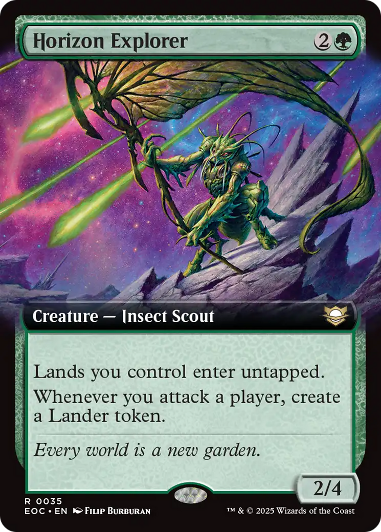Horizon Explorer (Extended Art) [Edge of Eternities Commander] | I Want That Stuff Brandon