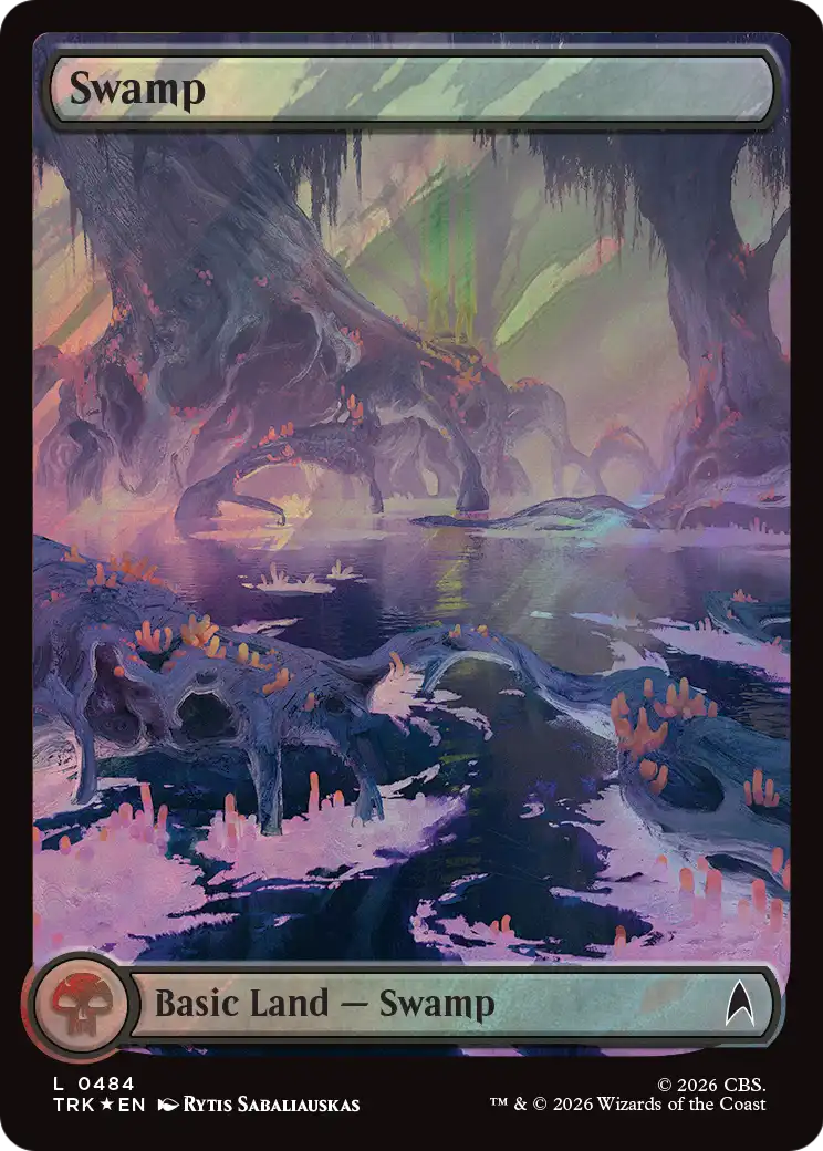 Swamp (0484) (Surge Foil) [Star Trek] | I Want That Stuff Brandon