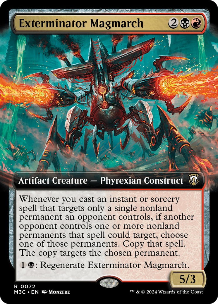 Exterminator Magmarch (Extended Art) [Modern Horizons 3 Commander] | I Want That Stuff Brandon