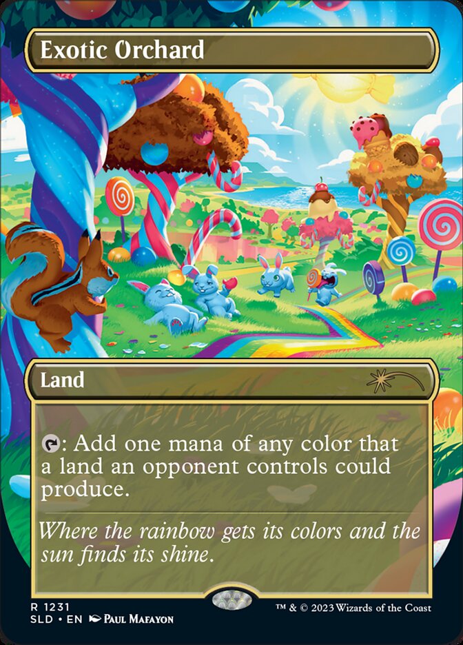 Exotic Orchard (Borderless) [Secret Lair Drop Series] | I Want That Stuff Brandon