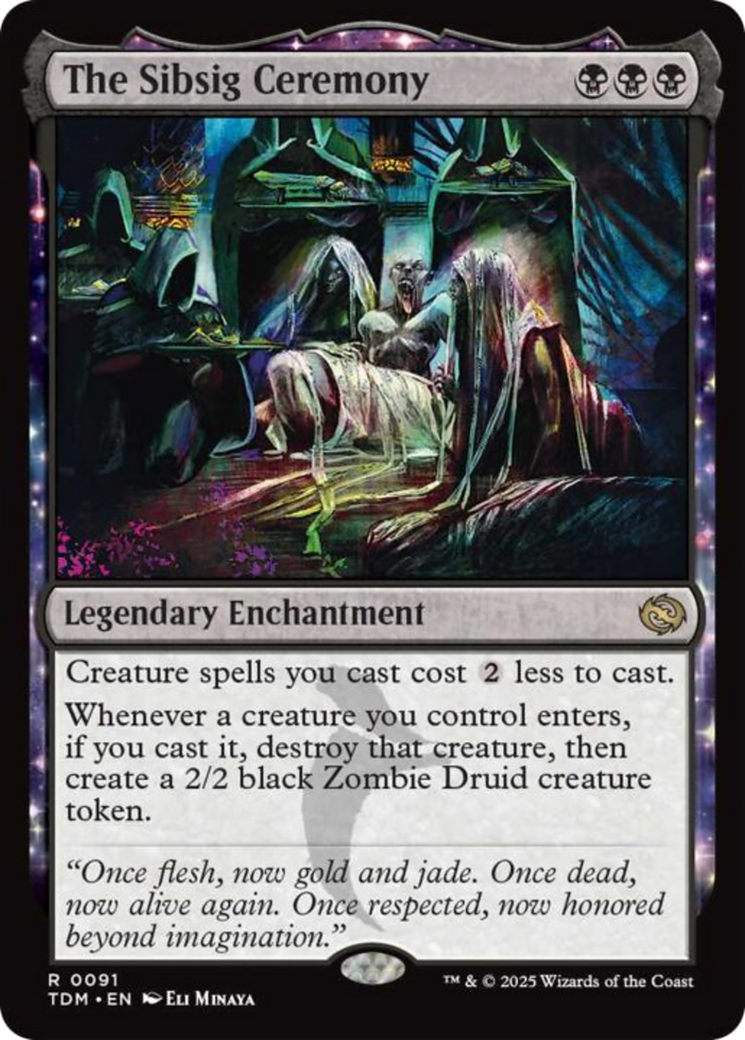 The Sibsig Ceremony [Tarkir: Dragonstorm] | I Want That Stuff Brandon