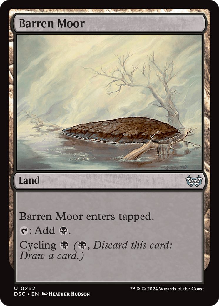 Barren Moor [Duskmourn: House of Horror Commander] | I Want That Stuff Brandon