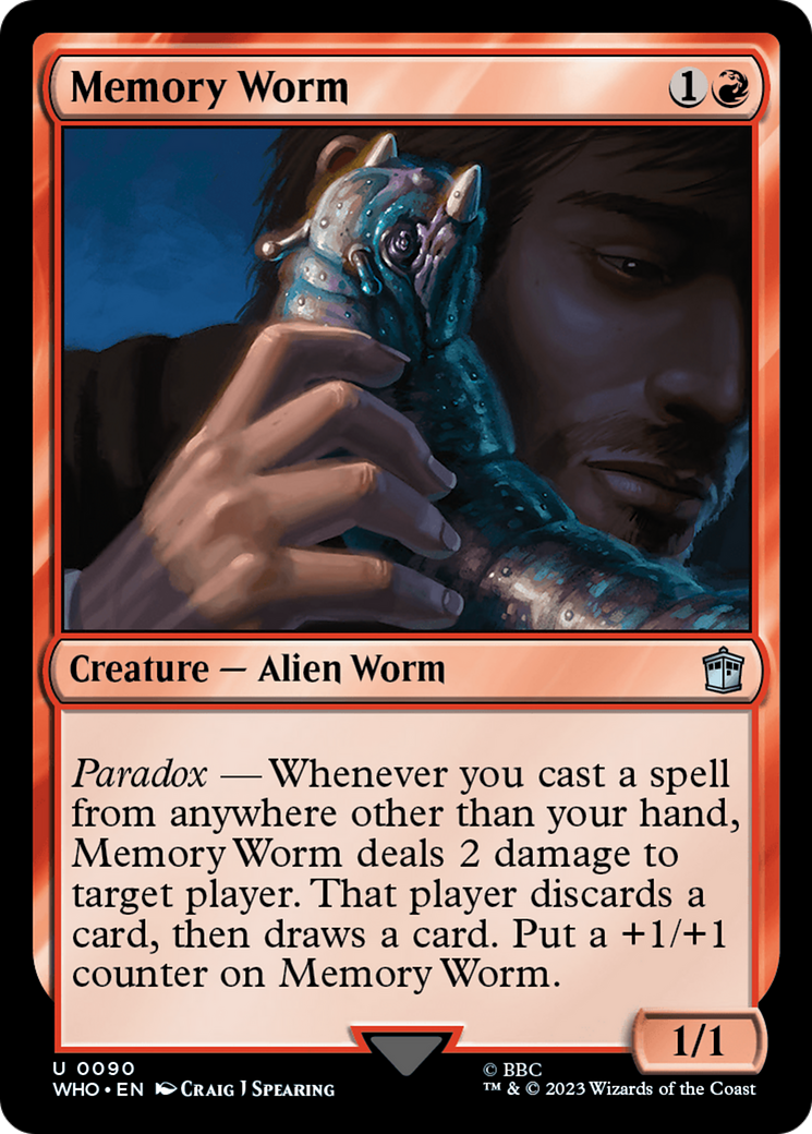 Memory Worm [Doctor Who] | I Want That Stuff Brandon
