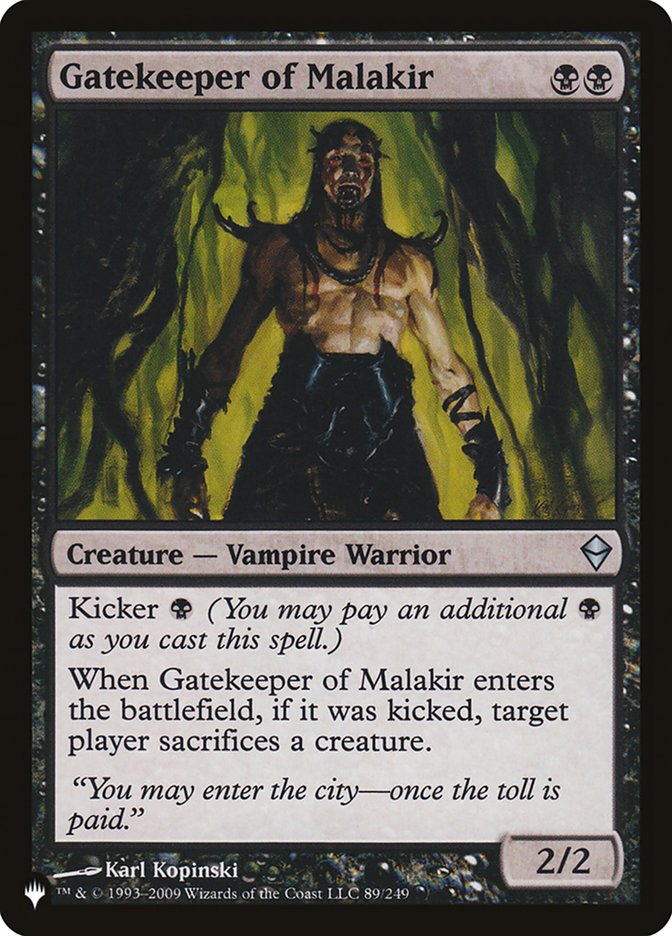 Gatekeeper of Malakir [The List] | I Want That Stuff Brandon