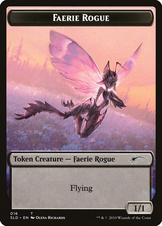 Faerie Rogue Token (016) [Secret Lair Drop Series] | I Want That Stuff Brandon