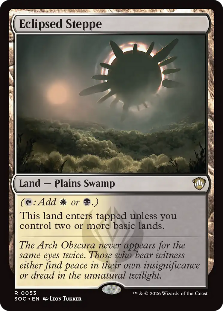 Eclipsed Steppe [Secrets of Strixhaven Commander] | I Want That Stuff Brandon