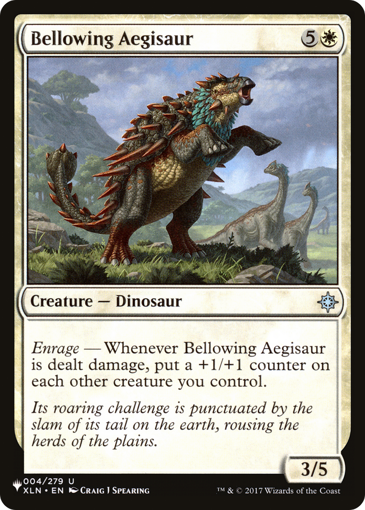 Bellowing Aegisaur [The List] | I Want That Stuff Brandon