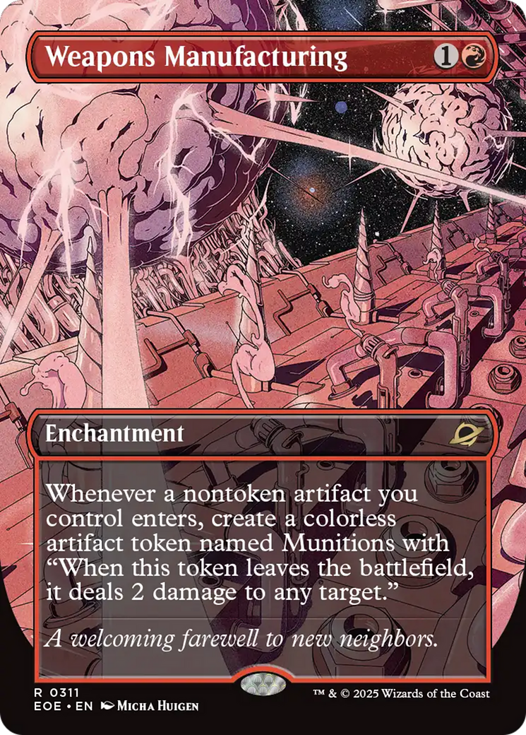 Weapons Manufacturing (Borderless) [Edge of Eternities] | I Want That Stuff Brandon