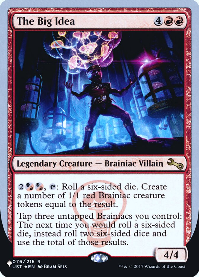 The Big Idea (Unfinity Foil Edition) [The List] | I Want That Stuff Brandon