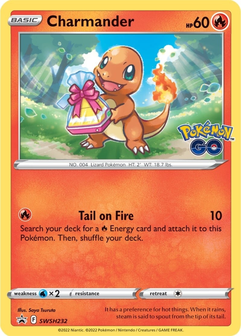 Charmander (SWSH232) [Sword & Shield: Black Star Promos] | I Want That Stuff Brandon