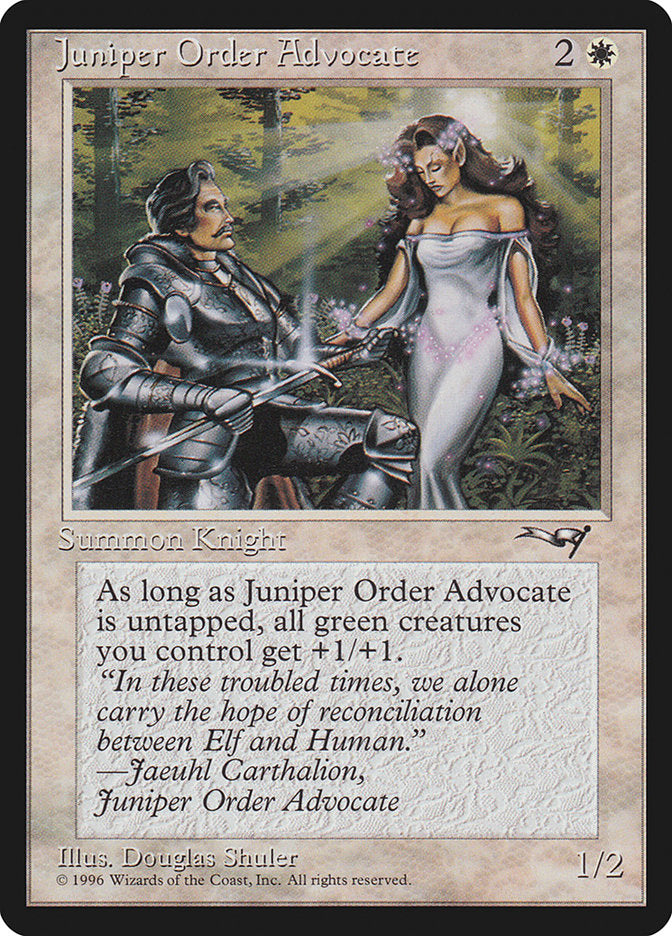 Juniper Order Advocate [Alliances] | I Want That Stuff Brandon