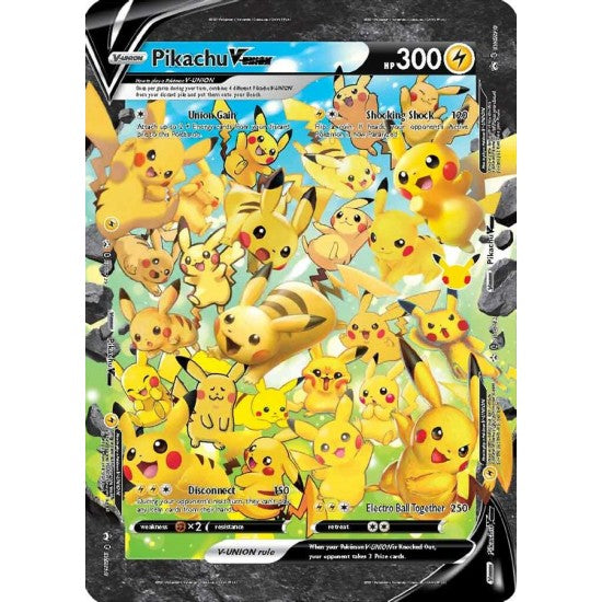 Pikachu V-UNION (Jumbo Card) [Sword & Shield: Black Star Promos] | I Want That Stuff Brandon