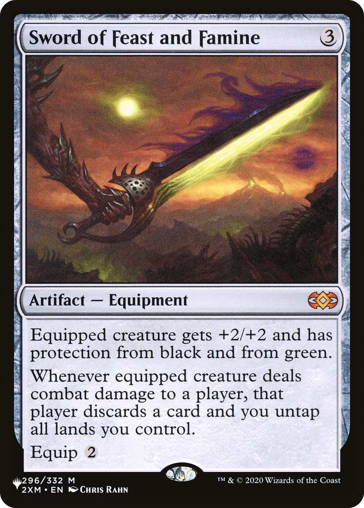 Sword of Feast and Famine [The List] | I Want That Stuff Brandon