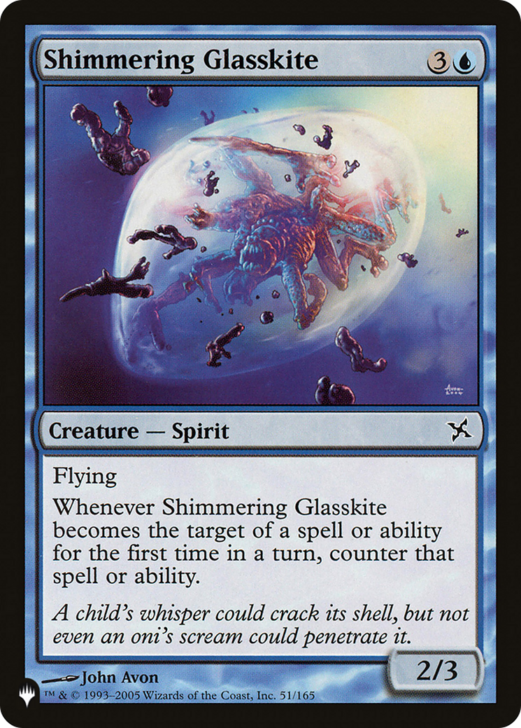 Shimmering Glasskite [The List Reprints] | I Want That Stuff Brandon