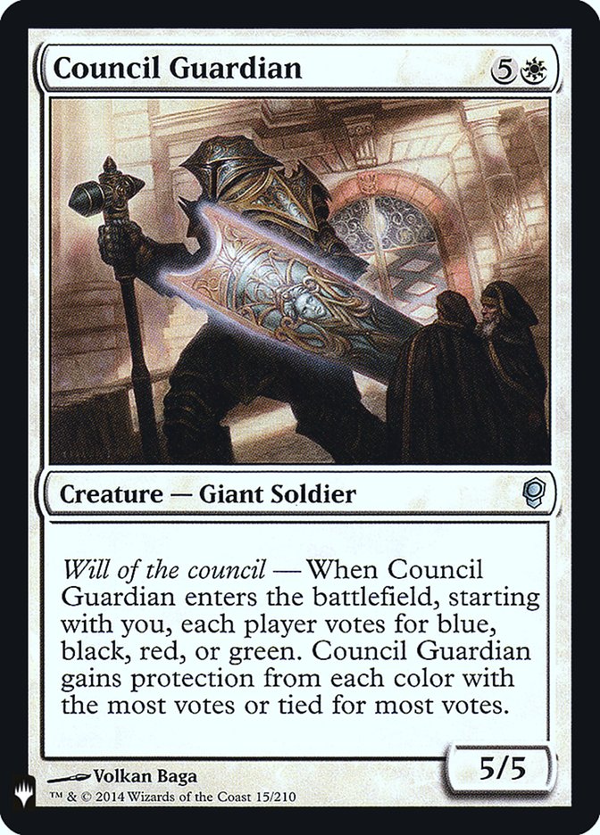 Council Guardian [Mystery Booster] | I Want That Stuff Brandon