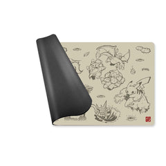 Playmat - Pikachu (Scroll Painting Style) | I Want That Stuff Brandon