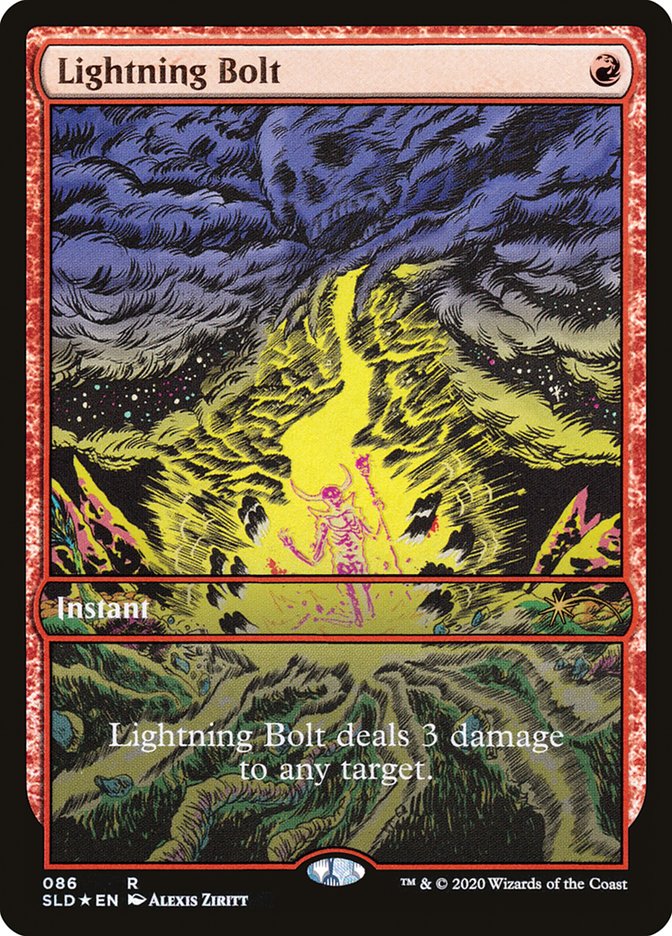 Lightning Bolt (086) [Secret Lair Drop Series] | I Want That Stuff Brandon