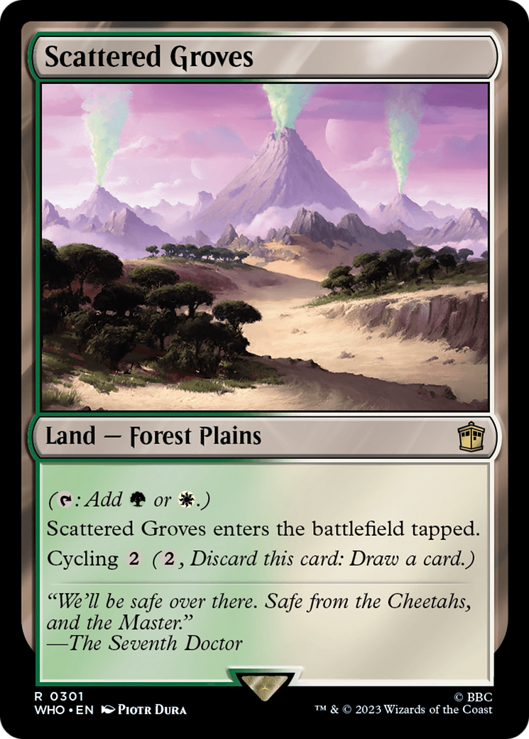 Scattered Groves [Doctor Who] | I Want That Stuff Brandon