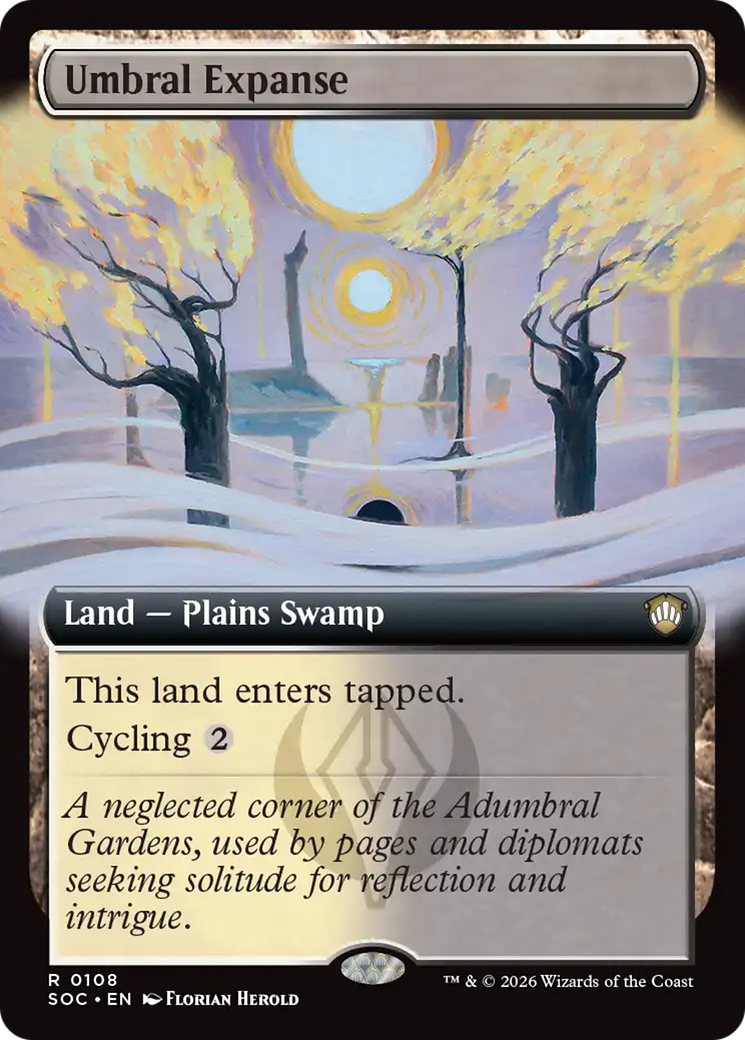 Umbral Expanse (Extended Art) [Secrets of Strixhaven Commander] | I Want That Stuff Brandon