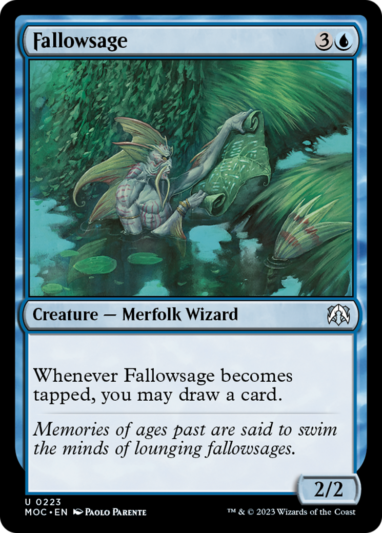 Fallowsage [March of the Machine Commander] | I Want That Stuff Brandon