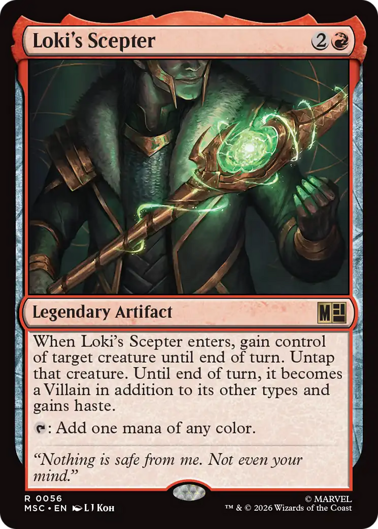 Loki's Scepter [Marvel Super Heroes Commander] | I Want That Stuff Brandon