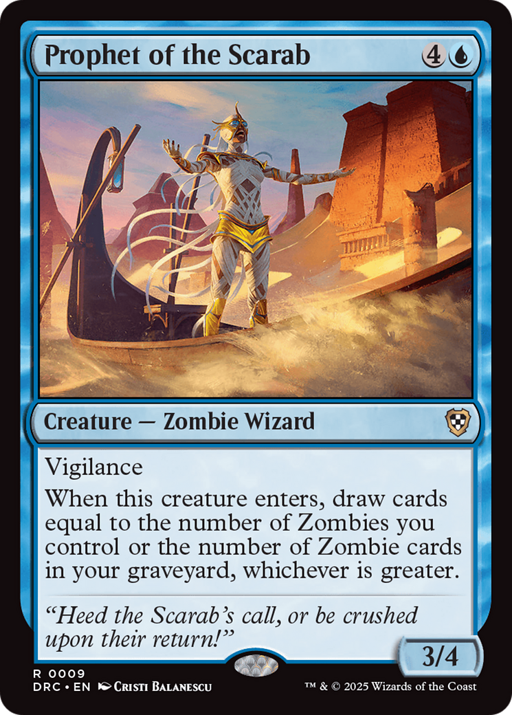 Prophet of the Scarab [Aetherdrift Commander] | I Want That Stuff Brandon