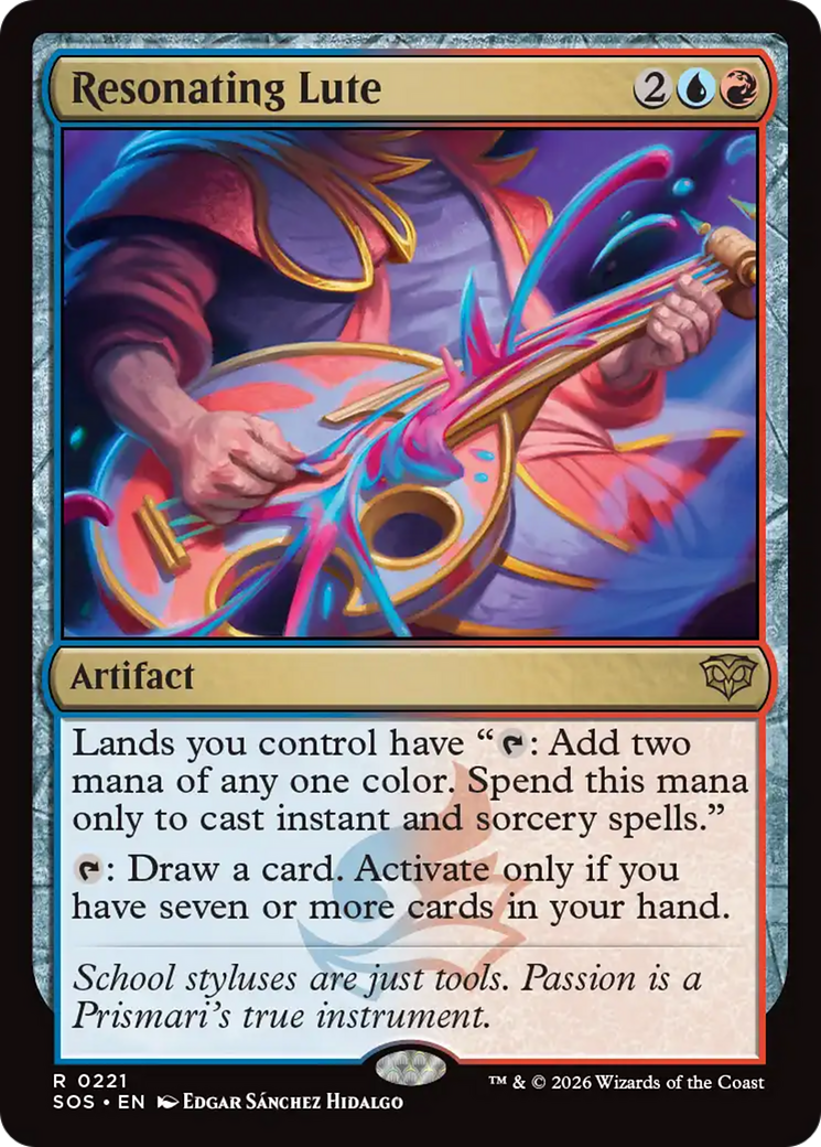 Resonating Lute [Secrets of Strixhaven] | I Want That Stuff Brandon