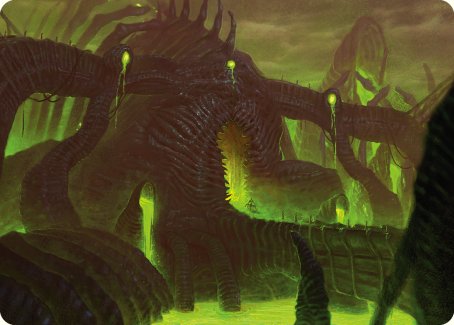 The Dross Pits Art Card [Phyrexia: All Will Be One Art Series] | I Want That Stuff Brandon
