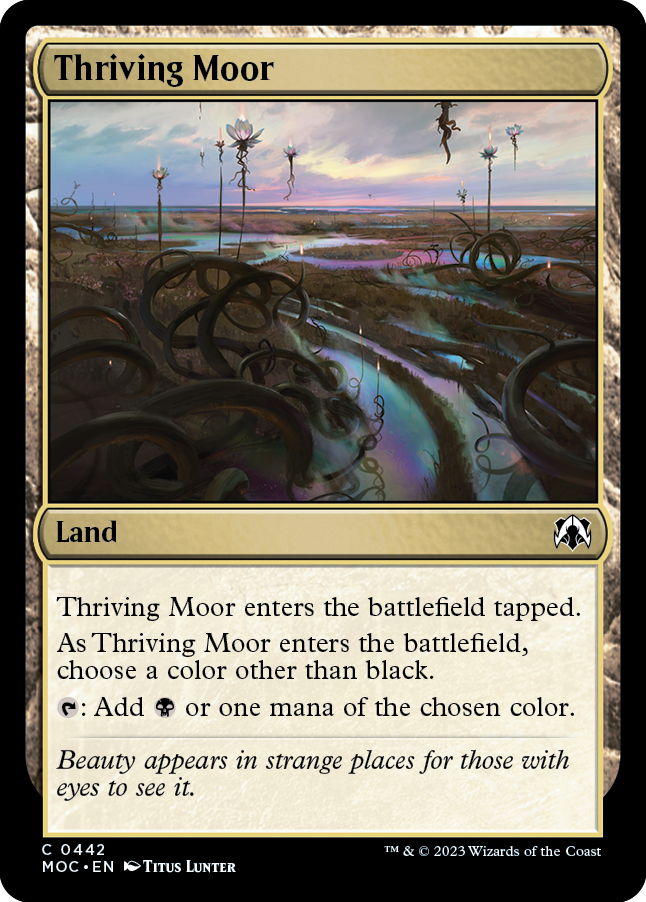 Thriving Moor [March of the Machine Commander] | I Want That Stuff Brandon