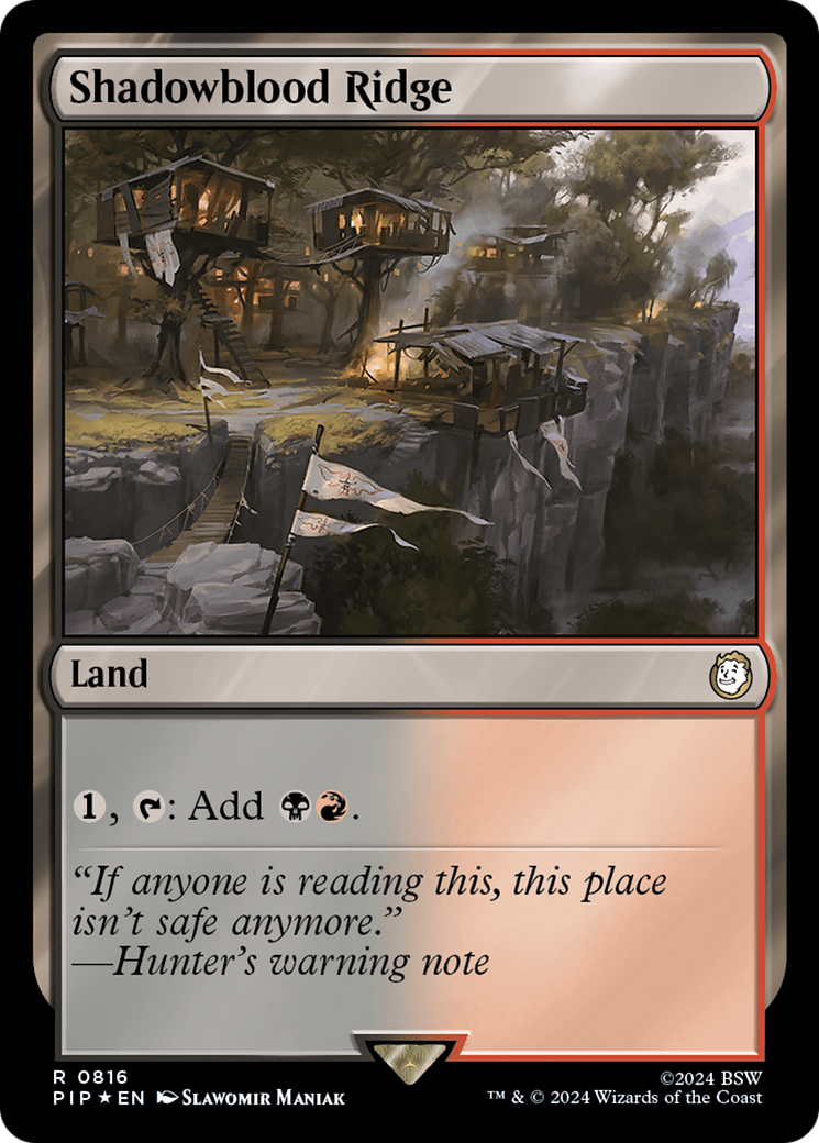 Shadowblood Ridge (Surge Foil) [Fallout] | I Want That Stuff Brandon