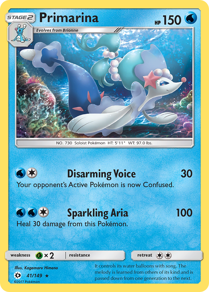 Primarina (41/149) [Sun & Moon: Base Set] | I Want That Stuff Brandon