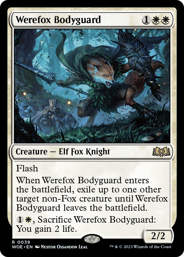 Werefox Bodyguard [Wilds of Eldraine] | I Want That Stuff Brandon