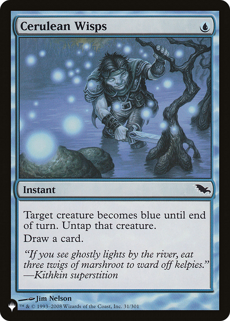 Cerulean Wisps [The List Reprints] | I Want That Stuff Brandon