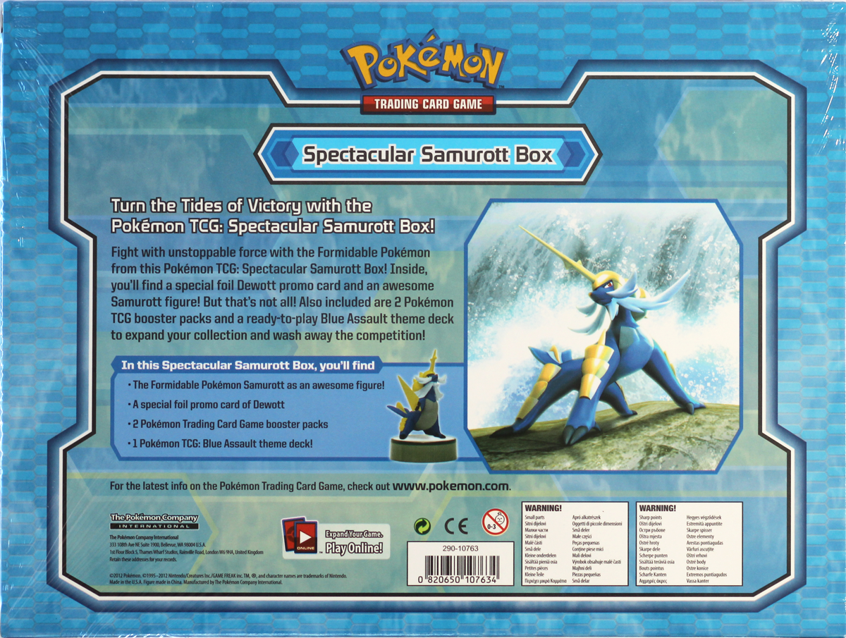 Black & White - Spectacular Samurott Box | I Want That Stuff Brandon