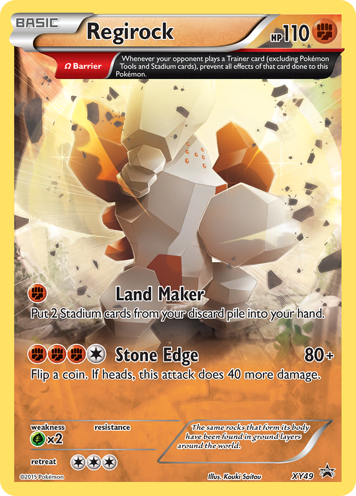 Regirock (XY49) [XY: Black Star Promos] | I Want That Stuff Brandon