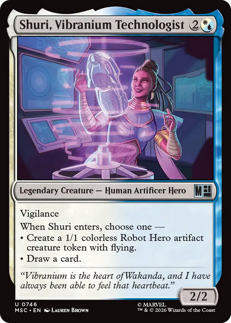 Shuri, Vibranium Technologist [Marvel Super Heroes Commander] | I Want That Stuff Brandon