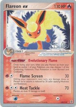 Flareon ex (108/113) (Eeveelutions - Jimmy Ballard) [World Championships 2006] | I Want That Stuff Brandon
