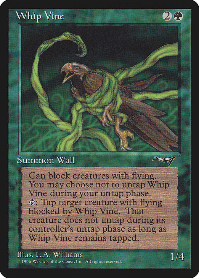 Whip Vine (Holding Bird) [Alliances] | I Want That Stuff Brandon