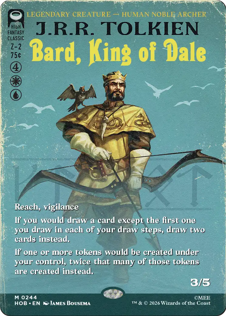Bard, King of Dale (Borderless) [The Hobbit] | I Want That Stuff Brandon