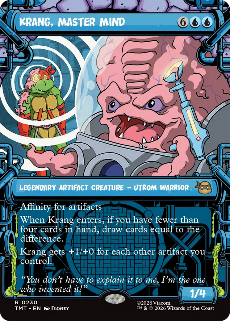 Krang, Master Mind (Showcase) [Teenage Mutant Ninja Turtles] | I Want That Stuff Brandon