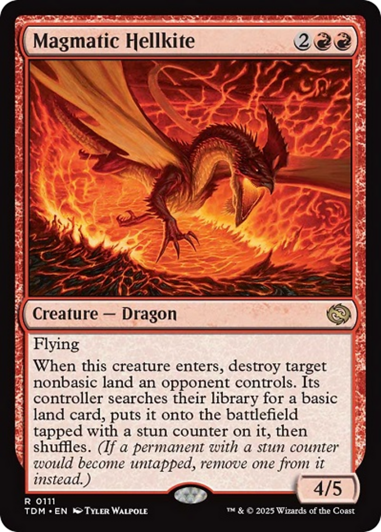 Magmatic Hellkite [Tarkir: Dragonstorm] | I Want That Stuff Brandon