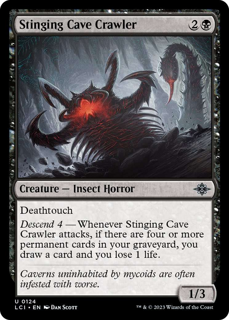 Stinging Cave Crawler [The Lost Caverns of Ixalan] | I Want That Stuff Brandon