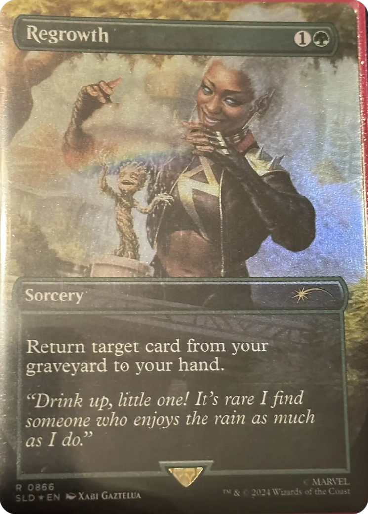 Regrowth (Rainbow Foil) [Secret Lair Drop Series] | I Want That Stuff Brandon