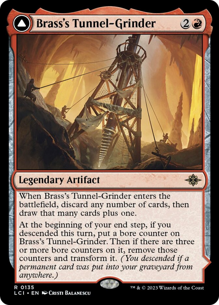 Brass's Tunnel-Grinder // Tecutlan, The Searing Rift [The Lost Caverns of Ixalan] | I Want That Stuff Brandon