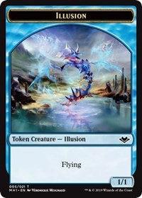 Illusion (005) // Marit Lage (006) Double-Sided Token [Modern Horizons Tokens] | I Want That Stuff Brandon