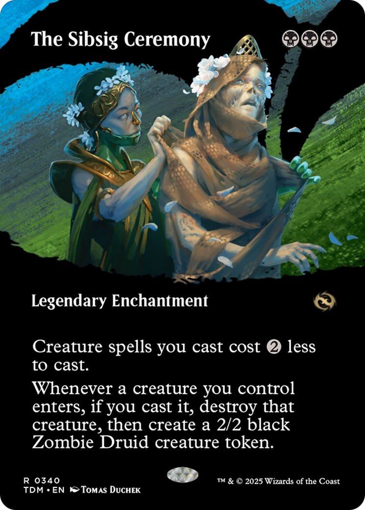 The Sibsig Ceremony (Borderless) [Tarkir: Dragonstorm] | I Want That Stuff Brandon