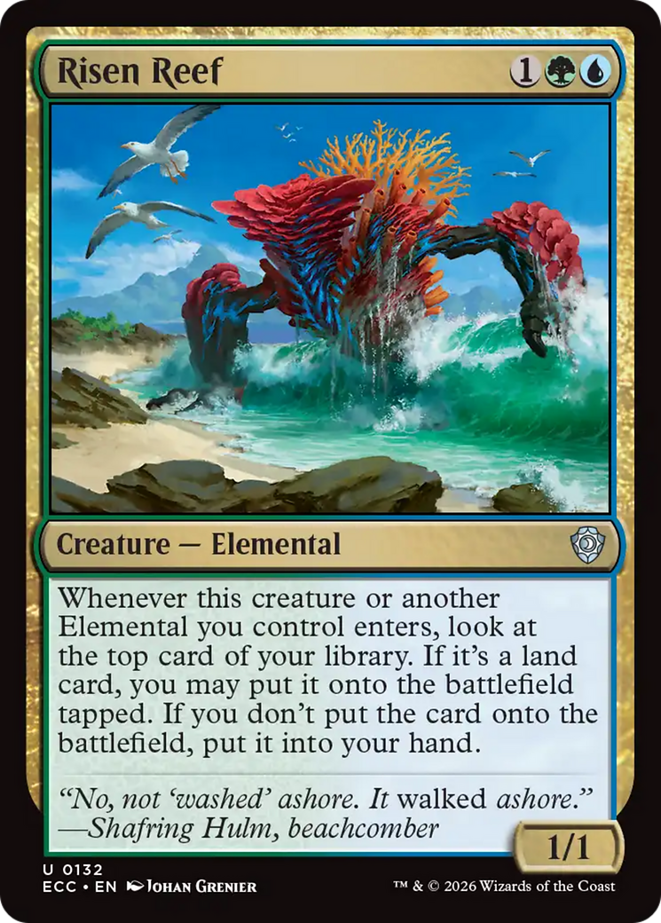 Risen Reef [Lorwyn Eclipsed Commander] | I Want That Stuff Brandon