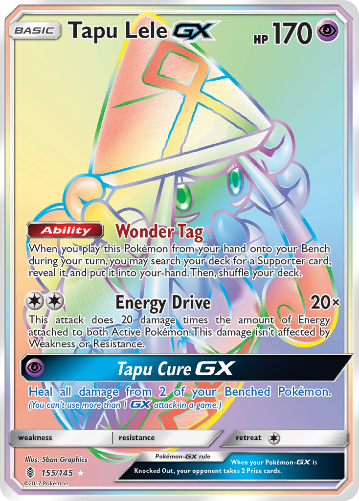 Tapu Lele GX (155/145) [Sun & Moon: Guardians Rising] | I Want That Stuff Brandon